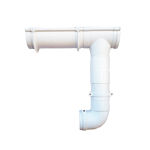 Imagen de Canaleta pluvial PVC 3m NICOLL