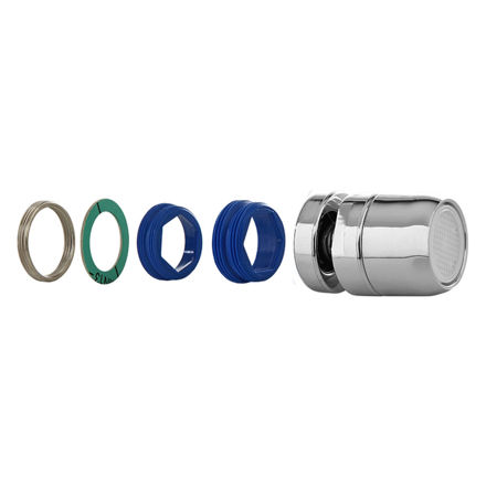 Imagen de Aireador abs articulado cromado Blukit