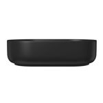 Imagen de Bacha de apoyo Oval 50x30 cm negro mate Deca