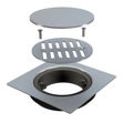Imagen de Rejilla acero inox. Bonomini 15x15 con tapa