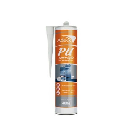 Imagen de Adhesivo poliuretano Adexx gris 400g