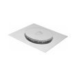 Imagen de Rejilla piso cromada click clack 20x20 LACHS