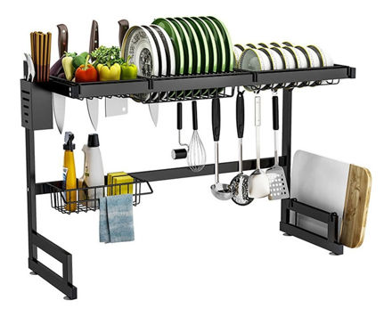 Imagen de Escurridor para pileta negro mate 86cm