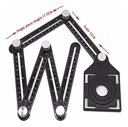 Imagen de REGLA ANGULO ALUMINIO