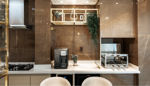 Imagen de Porcelanato para piso y pared Armani Bronze 60x60 cm Mate y rectificado