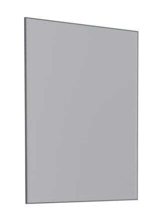 Imagen de Espejo en madera Bisonte 600x850 Gris COZIMAX