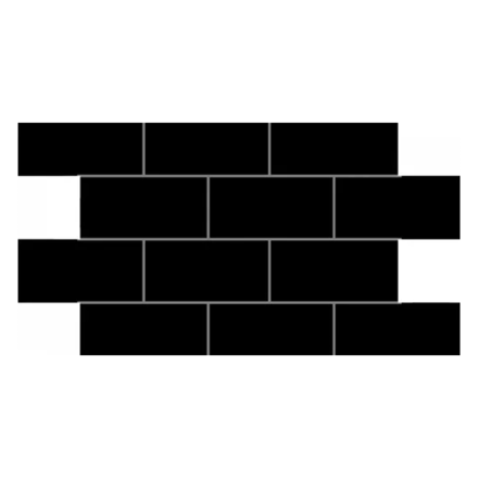 Imagen de Cerámica para pared Metro Petróleo 31x54 cm Brillante
