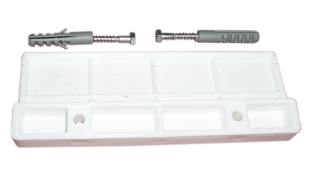 Imagen de Soporte plástico lavatorio plaqueta Carrasco