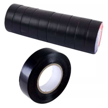 Imagen de Cinta aisladora negra 19mm x 10y