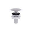 Imagen de Tapa hueco redondo cromado abs Blukit