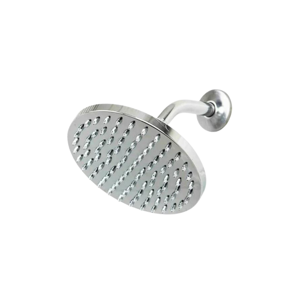 Imagen de Roseta redonda metal cromado 8"