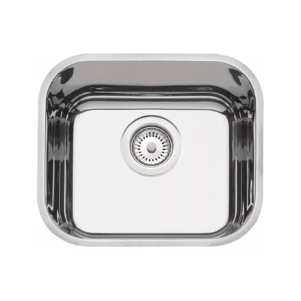 Imagen de Pileta simple acero inox embutir 40x34x14 Forminox