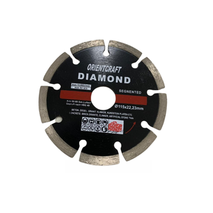 Imagen de Disco diamantado segmentado corte seco/húmedo
