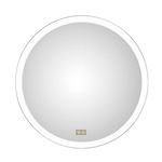 Imagen de Espejo LED 80cm Luz Frontal c/desempañador