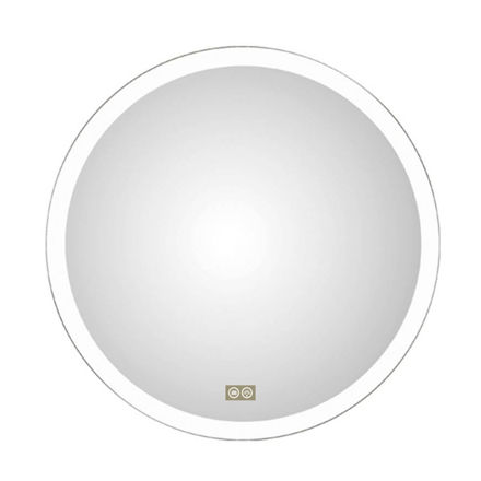 Imagen de Espejo LED 80cm Luz Frontal c/desempañador