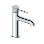 Imagen de Grifería de lavatorio Monocomando bajo de mesada volante labrado cromo