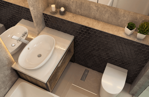 Imagen de ELLEVE Receptaculo tapa inox satinado 25cm perforado Tiny