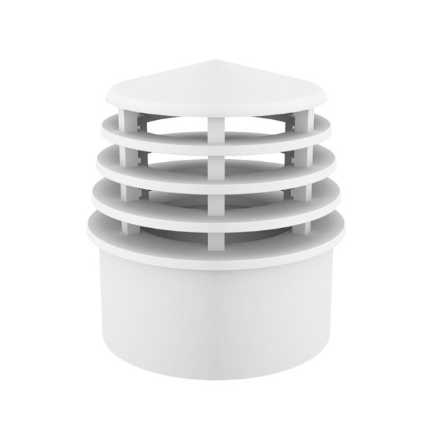 Imagen de Sombrerete PVC 100mm Serie 100 EG