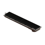 Imagen de NOVII Receptaculo pvc s/sifon tapa negra50cm perforada