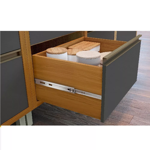 Imagen de Kit Mueble de cocina Baronesa grafito 270 cm 2 Armario c/ 2 nichos