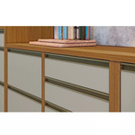 Imagen de Kit Mueble de cocina Baronesa off white 270 Armario c/ 2 nichos