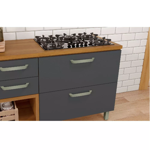 Imagen de Kit mueble de cocina Princesa Gris 200 cm