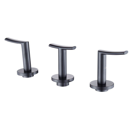 Imagen de Griferia de bidet Bimando Noar negro mate