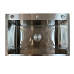 Imagen de Pileta de cocina DREAM simple 68x45x21cm Acero