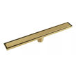 Imagen de Receptáculo lineal Oro Mate revestible 70 cm DMC