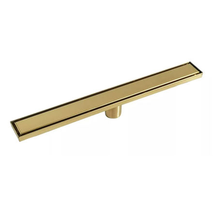 Imagen de Receptáculo lineal Oro Mate revestible 70 cm DMC