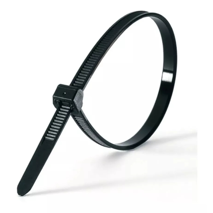 Imagen de Precintos 9 x 600 mm (100un) negro