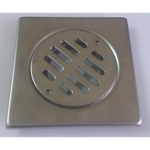 Imagen de Rejilla de piso 10x10 acero inox Genebre