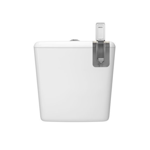 Imagen de Cisterna mochila blanca limpiante DUAL Ravena Izy