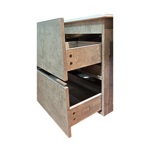 Imagen de Mueble de baño 2 cajones Gris claro 60cm