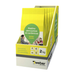 Imagen de Pastina weber classic juntas 2kg Hueso