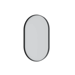 Imagen de Espejo Oval UNNA negro 60X40cm COZIMAX