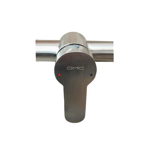 Imagen de Monocomando ducha Milano acero satin DMC