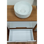 Imagen de Mueble de baño Suspendido Beatriz 60 cm Blanco con Catedral sin bacha