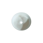 Imagen de Bacha de apoyo redonda 35 cm blanco Brillante Dmc