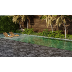 Imagen de Porcelanato para piso y pared Taberna Titanio 81x81 cm Antideslizante Mate y Rectificado