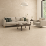 Imagen de Porcelanato para piso y pared Gavea Areia 80x80 cm Satinado y Rectificado