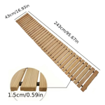 Imagen de Caminero piso de madera sendero antideslizante