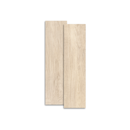 Imagen de Cerámica para piso y pared AT-Wood Beige 15x60cm mate y rectificado