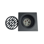 Imagen de Rejilla de piso 15x15 negro mate dmc