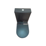 Imagen de Inodoro largo con mochila VIP Negro Mate 70X36.50X83cm