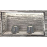 Imagen de Acero Inox. Listello Emperador 30mm x 2.20 mt